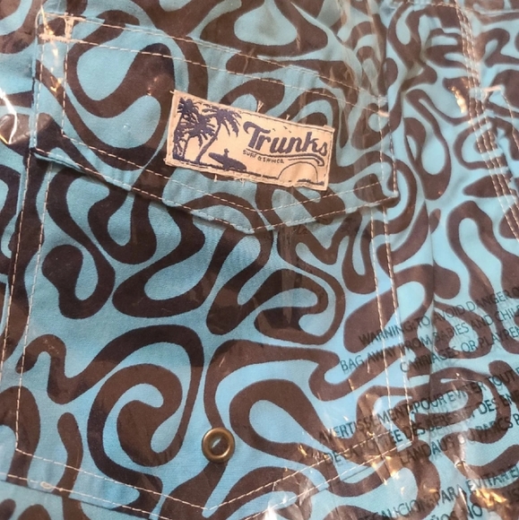 Mens Swim Trunks Swami Short Water/Marine - Picture 2 of 3